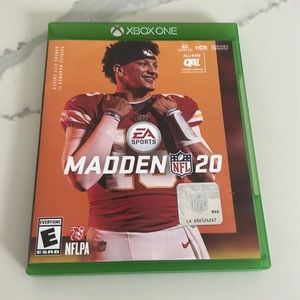 Xbox One Madden 20